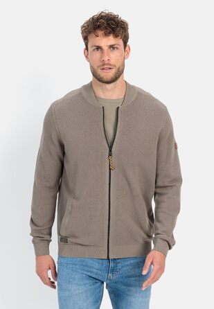 Кардиган чоловічий Camel Active з органічної бавовни, сертифікований (3XL, Rock Grey)