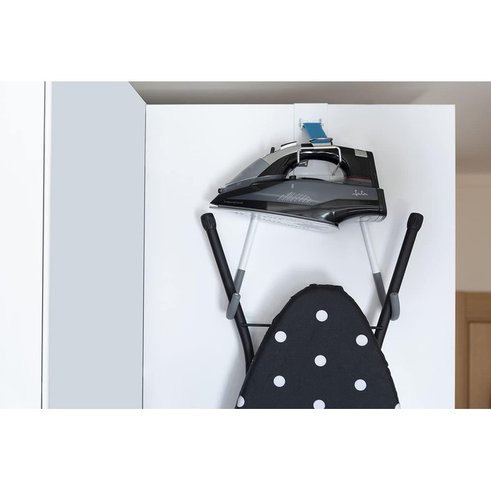 Підставка для праски та прасувальної дошки Jata Hogar HPLA8115, нержавіюча сталь, сіра