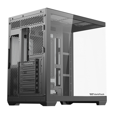 Корпус DarkFlash C280 BLK NoF Full Tower, чорний