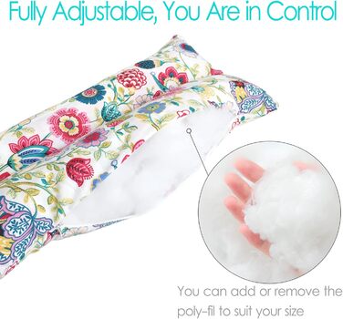 D. Cozy Pillow Belly Surgery Safety Belt Pillow with Pocket, Myomectomy Comfort Pillow for Abdominal Incision, Tummy Tuck, C-Section Recovery Gifts Women Patients (Sunflower)
