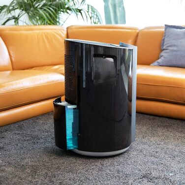 Зволожувач повітря Cecotec BigDry Series 2000: 750 мл/день, резервуар 0.6-2 л, 2 швидкості, 2 режими, радіус дії до 25 м², функція очищення. (2000 Essential), білий