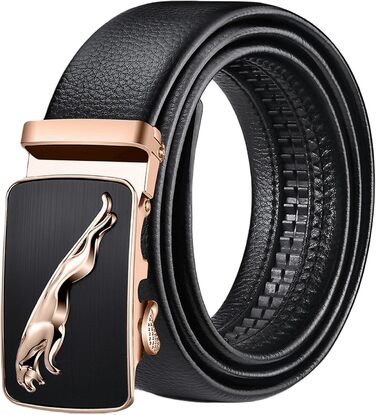 Чоловічий шкіряний ремінь Twenty Three з автоматичною пряжкою. Зручний та універсальний для джинсів.