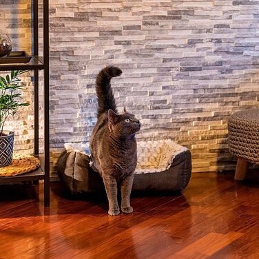 Клітка для собак та котів Ferplast Sweetie 70, 74 x 61 x 19 см, білий/сірий, розмір L 48 x 37 x 16 см