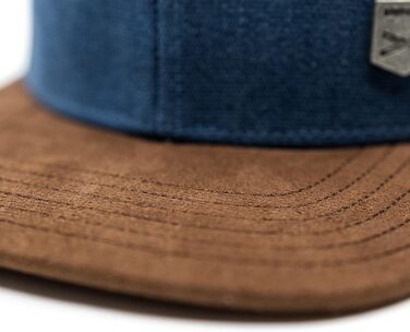 Кепка Snapback Casual Business, темно-синій, універсальний розмір