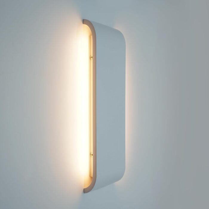 LED-стінні світильники KICAAO 2 шт. 12W, білий, сучасний дизайн, up-down, для дому, сходи, коридор, вітальня, спальня, з алюмінію
