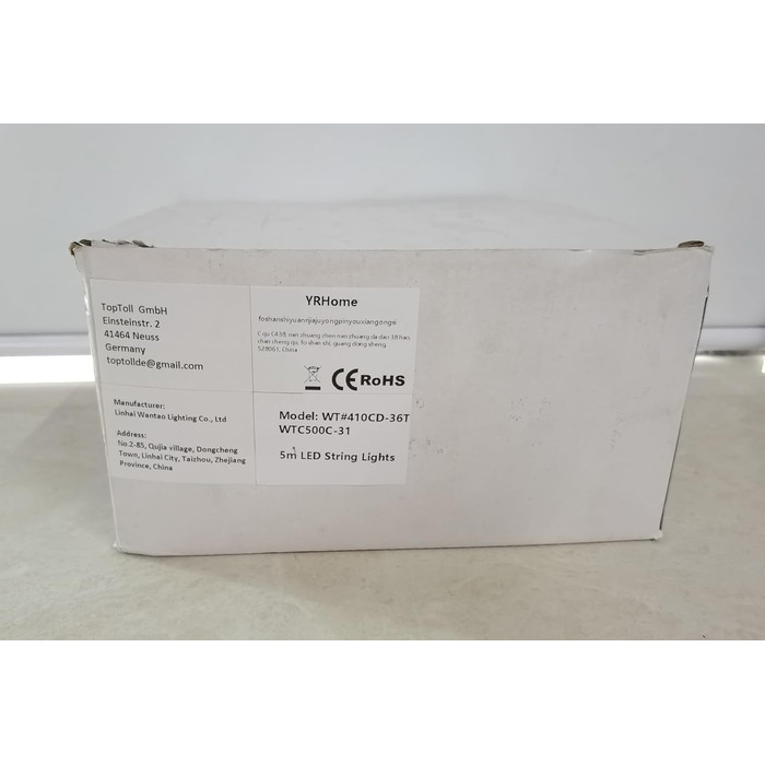 Льодосховище LED, 600 LED, теплий білий, 8 режимів, вологостійкий IP44, для декорування, 5м, для дому та саду