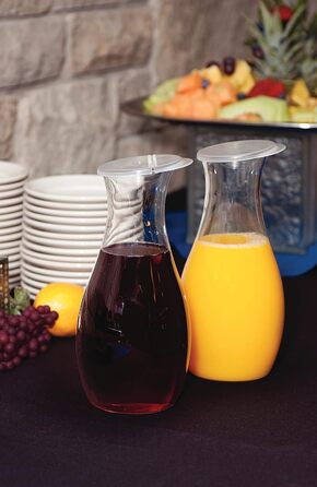 Carlisle 7090307 Cascata Carafe made of shatterproof polycarbonate, 1.5L, clear