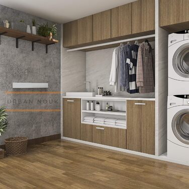 Настінна сушилка для білизни, розкладна, чорна, 100 см