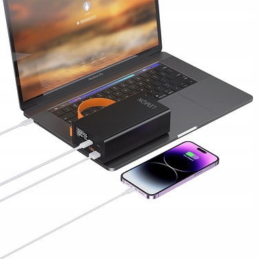 Повербанк LEMON 50000 mAh, чорний