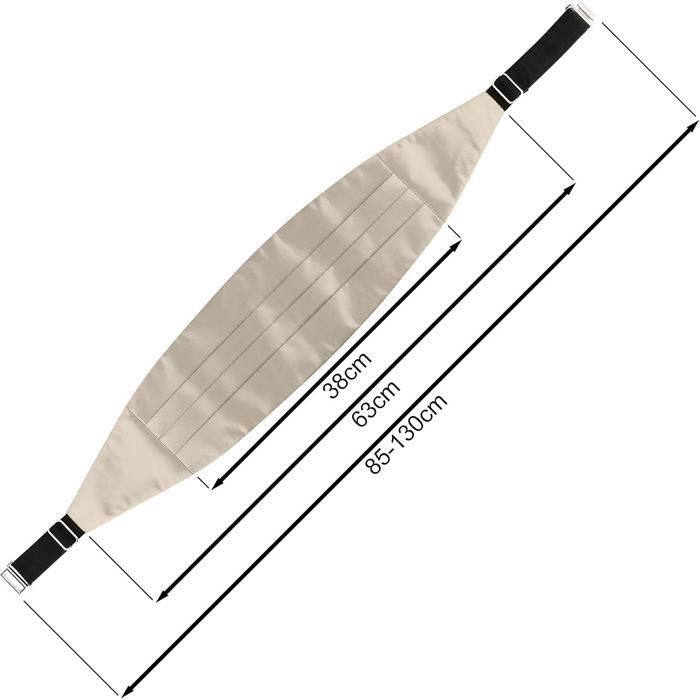 Комплект підтяжки та краватка-метелик + нагрудна хустка для смокінга (шампань-металік)