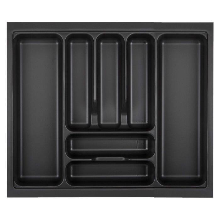 Органайзер для столових приборів Orga-Box VIII Lavagrau 511x480 мм для кухонь Häcker (60 см)