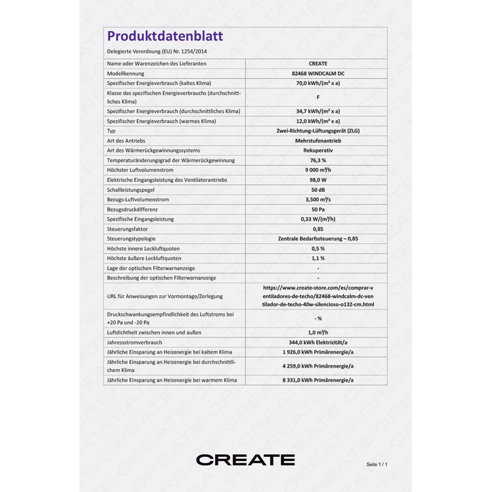 Вентилятор стельовий WINDCALM M з ABS корпусом, деревоподібні крила, Wi-Fi, пульт, 40W, Ø132cm, 6 швидкостей, таймер, DC-двигун, літньо-зимовий режим, з підсвічуванням