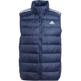 Жилет Adidas Essentials 3-Stripes з легким пухом, чоловічий, L, Legend Ink