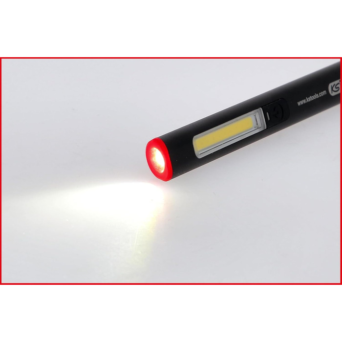 KS Tools 150.4540 UltimateBEAM Aluminum LED Penlight Li-Ion, 150 Lumens