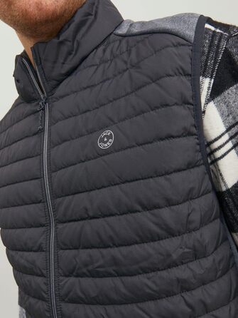 Жилет чоловічий Jack & Jones степовий 3XL темно-синій блейзер