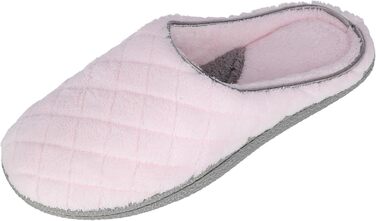 Dearfoams Leslie: жіночі тапочки-клоги з м'якою підошвою та піною з пам'яті, широка посадка, колір Medium Fresh Pink