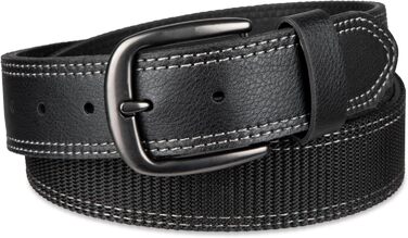 Чоловічий шкіряний ремінь Dickies з тисненням