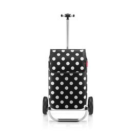 Тролей Reisenthel Shopping Trolley Dots White - Легкий та місткий тролей для покупок, білий