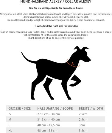 Нашийник для собак Джек Рассел з натуральної шкіри буйвола, регульований, з м'якою підкладкою, ручної роботи, з різьбленням, Alexey, розмір S (26-34 см)