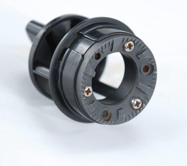 Електрична кавомолка Cloer 7560 з жорнами, 100 Вт, для 150 г зерен, 2-12 чашок, регулювання помелу, чорна
