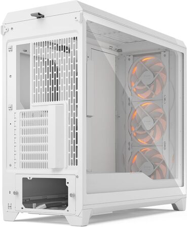 Корпус для ПК Fractal Design Meshify 3 XL White – великий, з RGB підсвічуванням, підтримка ATX, mATX, E-ATX, 3 вентилятори Momentum 14