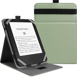 Захисний чохол для Kindle Paperwhite/colorsoft та інших eReaders 6-6.8-7 дюймів (Matcha Green)