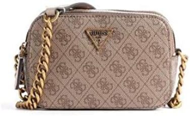 Сумка через плече GUESS Noelle жіноча, чорна (Lte) - оригінал