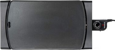 Електрогриль Taurus Steakmax 2200W з антипригарним покриттям, 49 x 27 см, з піддоном для жиру, чорний | 2200W