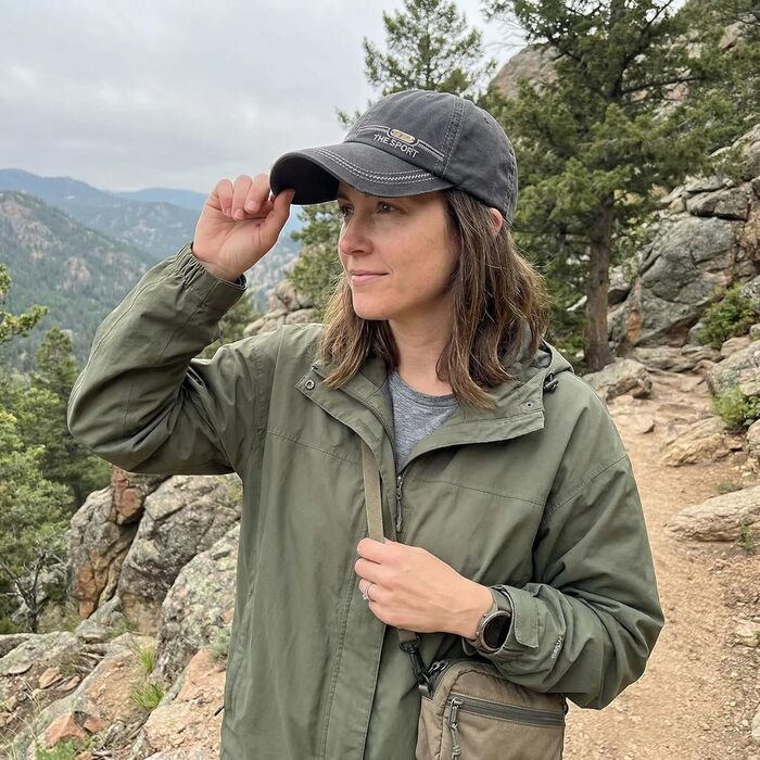 Бейсболка YAMEE з деніму для чоловіків та жінок, унісекс, для спорту, риболовлі та кемпінгу, один розмір (сірий)