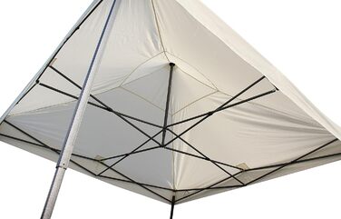 All Seasons Gazebos Pavilion, 2 x 2 m, robust, completely waterproof (Cream)