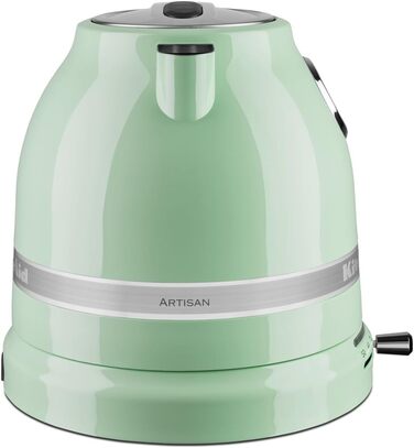 KitchenAid Kettle with Temperature Setting from 50 to 100°C | Tea Kettle with Temperature Indicator and Scale Filter 1.5L | Electric 2400 Watt | Stainless Steel | Pistachio 1.5 Liter Pistachio