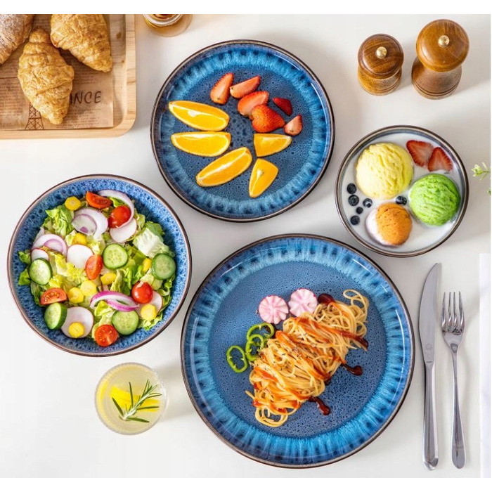 Обідній сервіз VANCASSO PLAYA, набір на 6 осіб, 24 предмети