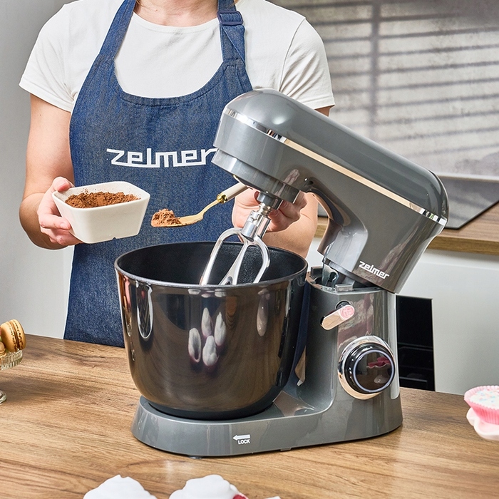 Планетарний кухонний комбайн Zelmer ZKR1310G, 1300 Вт