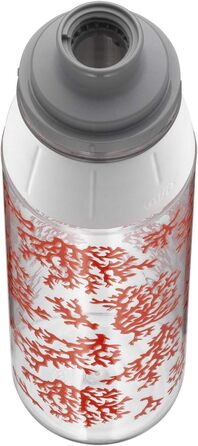 alfi Tritan Water Bottle, BPA-Free, 700ml, tritanBottle Coral, Leak-Proof, Carbonated Drink-Safe, Dishwasher-Safe, 5495.110.070 Bottle for Togo, School, Sports, Hiking, Leisure