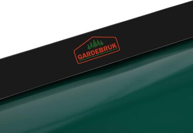 Каткова для газону Gardebruk 60 см, 50 л, з м'якою ручкою, для вирівнювання ґрунту, заповнювана, металевий садовий каток
