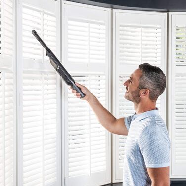 Shark WandVac 2.0 Бездротовий міні-пилосос, сірий, WV270EU - потужний, легкий, з насадкою для щілин та універсальною насадкою, час роботи 8 хвилин