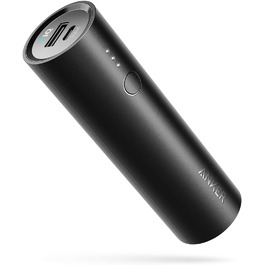 Powerbank Anker PowerCore 5000mAh: компактний акумулятор для iPhone, iPad, Galaxy та інших пристроїв (Чорний)