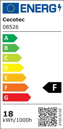 Вентилятор стельовий Cecotec EnergySilence Aero 5600 Classic Gold/DarkWood з підсвіткою та пультом ДК, 40 Вт, LED, 6 швидкостей, режим зима/літо