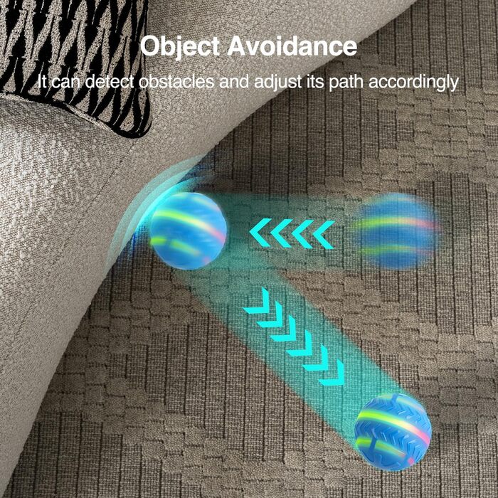 Інтерактивна LED-куля для собак ALL FOR PAWS: активна гра з підсвічуванням, USB-зарядка, для розваг та руху