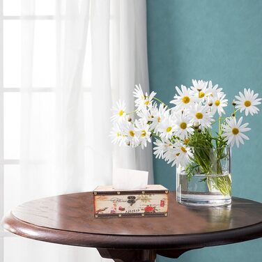 Вінтажна коробка для серветок, органайзер для тканинних серветок, тримач для серветок - стильна модель для дому, офісу, ванної кімнати