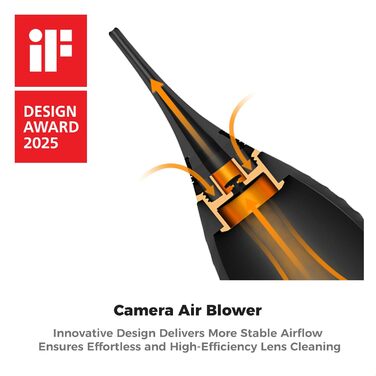 Набір для чищення камери та оптики K&F Concept 10 в 1: DSLR, об'єктиви, мобільні телефони