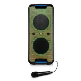 MEDION PE-1 Pure Partybox: портативна Bluetooth колонка з мікрофоном, світлові ефекти, караоке, AUX, USB, радіо, 2x 500 Вт