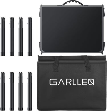 Складаний туристичний стіл Garllen 87x40 см, 3 висоти (26/48/70 см) - для кемпінгу, пікніка, саду, грилю