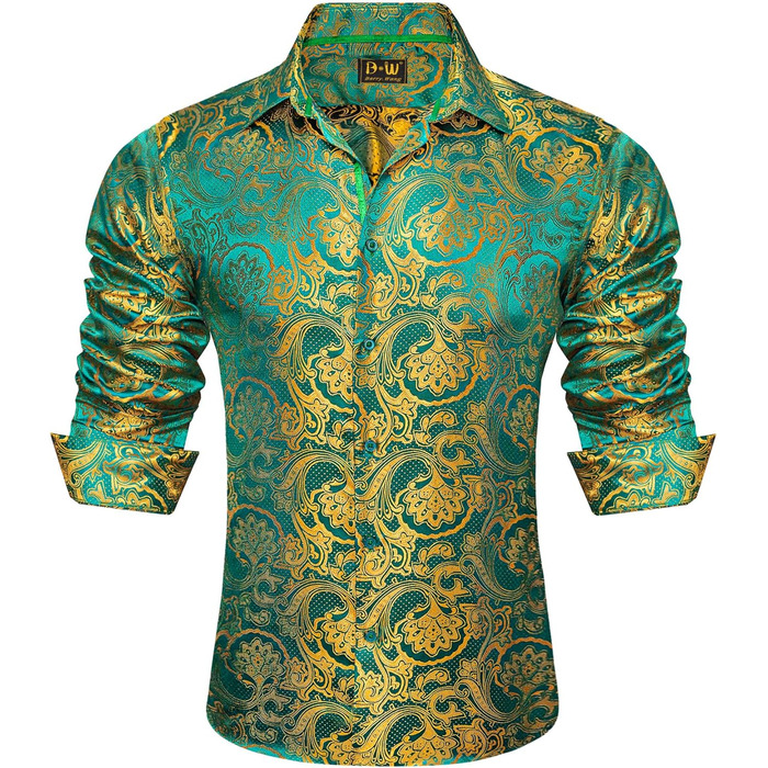 Чоловічі шорти Barry Wang Retro (4 шт) XL, зелено-золоті