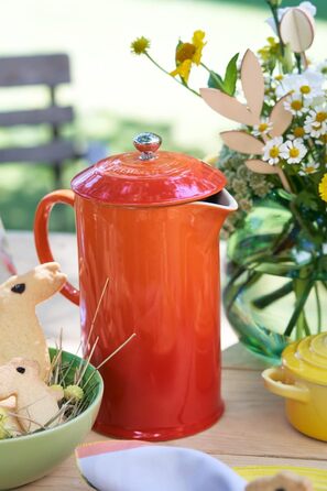 Френч-прес Le Creuset з кераміки 963 мл, Flamme