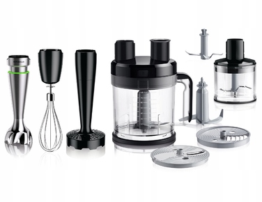 Занурювальний блендер Braun MultiQuick 9 MQ9187XLI 1200 Вт, чорний