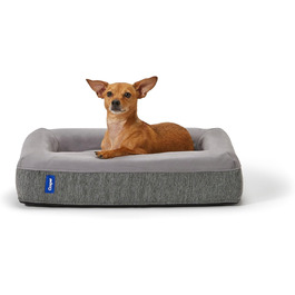 Casper - ліжко для собак, сіре, розмір L, 48 x 66 x 15 см