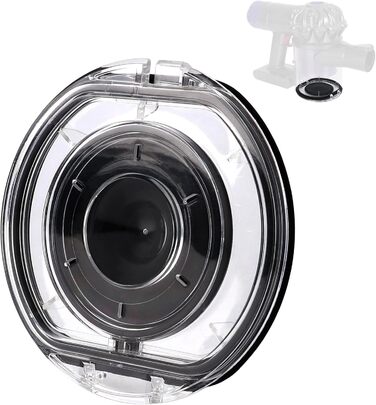 Dyson V6 Dustbin Replacement - Compatible with DC58, DC59, DC62, DC74 Vacuum Models - A Interface Dust Cup, Part Number 965660-01