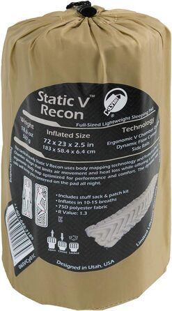 Klymit Static V Sleeping Pad - Sand Color