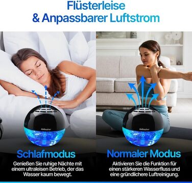 LURA Air Freshener Humidifier Diffuser Room Air Purifier with Cinnamon Leaf Oil.
